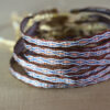 Pulsera Telar Egipcio 48 Hilos Café/Rosado - Image 2