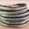Pulsera Telar Egipcio 96Hilos Turquesa/Beige - Image 2